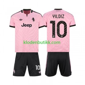 Juventus Kenan Yildiz 10 Barn Borte Fotballdrakt 2026/27 Kortermet